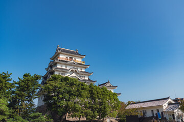 広島県福山市 福山城の風景