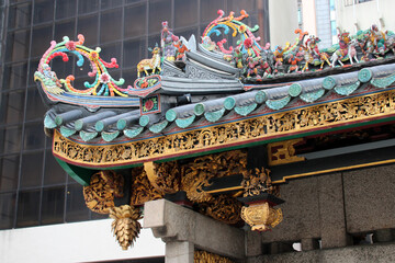 chinese buddhist temple (wak hai cheng bio) in singapore