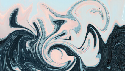 Abstract art - Liquid colour mix