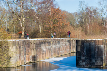 Winterliche Impressionen aus Schleswig-Holstein mit Eis und Schnee im kalten Norden