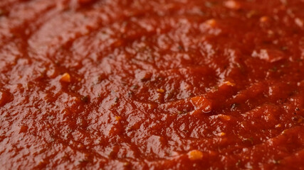 tomato sauce napoletana. tradition Italian tomatoes sauce