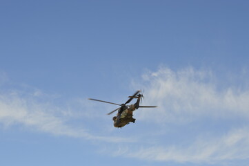 Turkish Army Cougar Helicopter