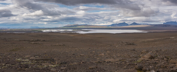 view of the mountains