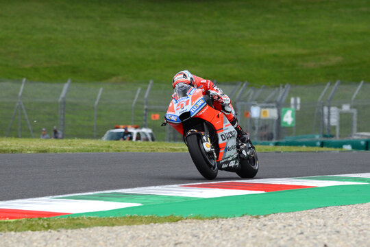 MUGELLO - ITALY, 2 JUNE: Italian Ducati Team rider Michele Pirro at 2018 GP of Italy of MotoGP on June, 2018. Italy