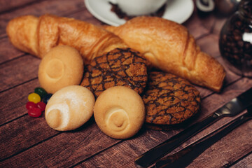 coffee with cookies sweets snack dessert breakfast