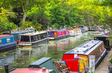 Regent's canal, Little Venice in London