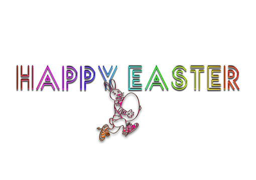 Frohe Ostern, Feiertag, Frühling, Grafik, Design