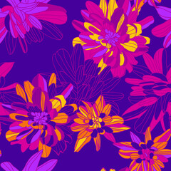 seamless floral background
