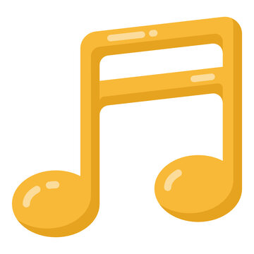 recommend clip art: Music note on calendar, concept of party reminder icon