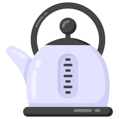 
Coffee blender in flat style icon, editable vector 

