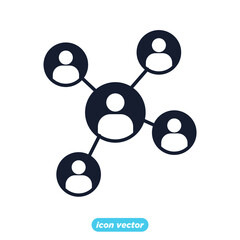 Fototapeta premium connection icon. connection business management symbol template for graphic and web design collection logo vector illustration