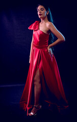 Naklejka premium MELANY NAVARRO VESTIDOS 02