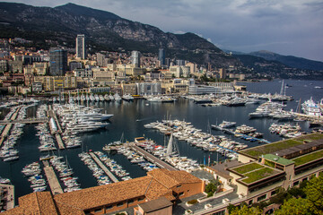 Obraz premium Shoot from the streets of Montecarlo