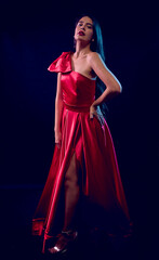 Naklejka premium MELANY NAVARRO VESTIDOS 02