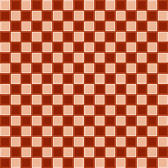 Brown Chess Board Pattern. 20x20 Chessboard Pattern. Vector Brown Chessboard.