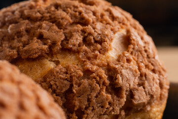 pastry bread france macro sugar