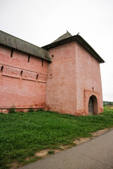square gate tower of Saviour Monastery of St. Euthymius in Suzdal, Russia