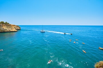 Algarve coast and beaches of Portugal