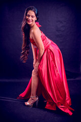 Fototapeta premium MELANY NAVARRO VESTIDOS 02 
