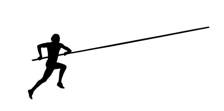 Saut &agrave; la perche