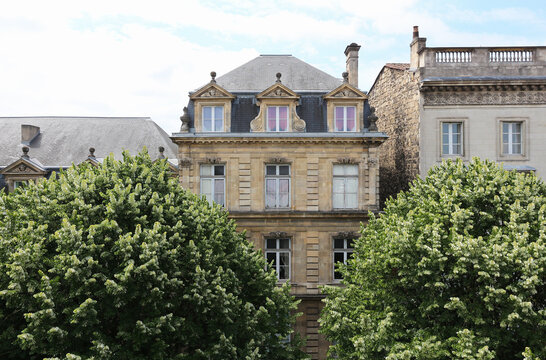 Bordeaux - France - old town district - classical building
