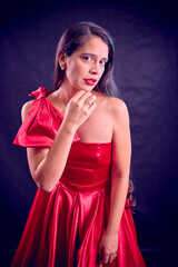 Fototapeta premium MELANY NAVARRO VESTIDOS 02