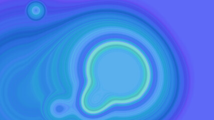 Abstract Cells Metamorphosis 3D illustration