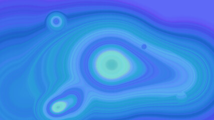 Abstract Cells Metamorphosis 3D illustration