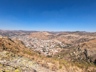 View of the UNESCO World Heritage Centro Historico in Guanajuato, Mexico