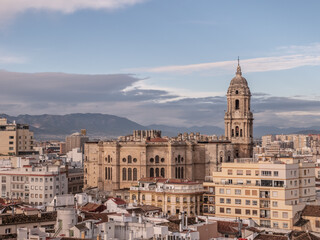 city of Malaga, cathedral