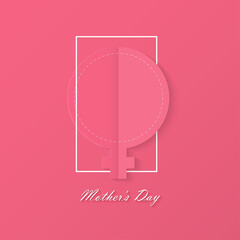 8 march happy mothers day, Vector