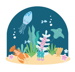 Obraz premium under the sea
