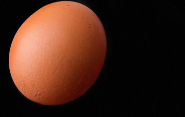 eggs on a black background