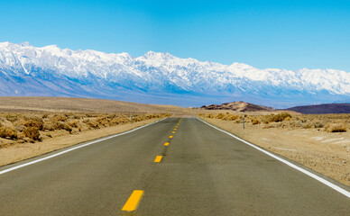 USA, California. Sierra Nevada Range.