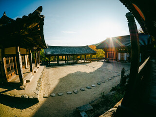 한국의 산지승원 봉정사 가을 Bongjeongsa Temple