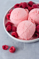 raspberry ice cream