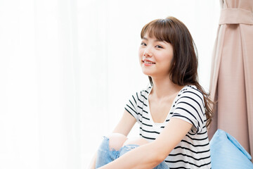 Naklejka premium 美しい日本女性