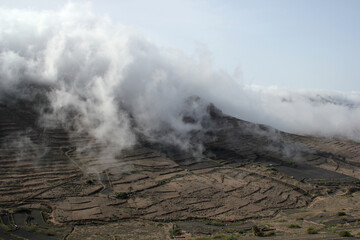 Clouds Over Haria, Lanzarote, Spain