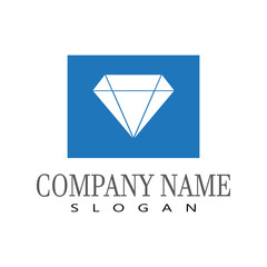 Diamond Logo Template vector icon illustration design