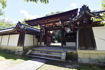 Fototapeta premium 西教寺 宗祖大師殿御門 滋賀県大津市坂本