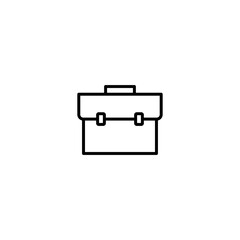 Briefcase icon vector for computer, web and mobile app 