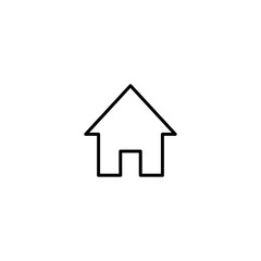 Home icon vector for web, computer and mobile app