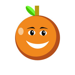 orange cartoon character