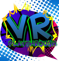 Pc or Console gaming, Gamer related words, quote on Comic book style background. Poster, banner, template. Cartoon explosion expression. Vector illustrated.