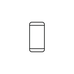 smartphone icon on white 