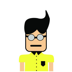 funny cartoon scientist