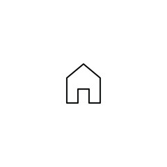 home icon on white