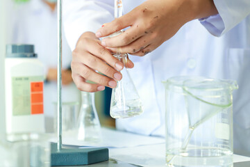 Scientists and scientific vaccine experiments