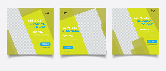 social media post Special athlete sport template