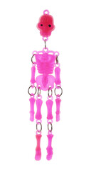 pink colored skeleton